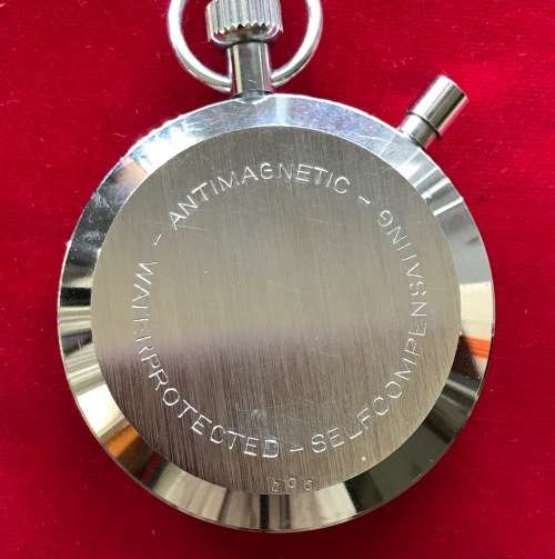 Vintage German Hanhart stopwatch 3 Steine (Jewels) shockproof 1/5sec