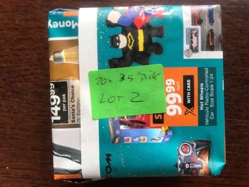 Disk - Disc 3.5` LOT  2    (20xdisks) 2HD, second hand, vintage