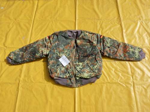 German Military Pilot Jacket camo Size S ,new