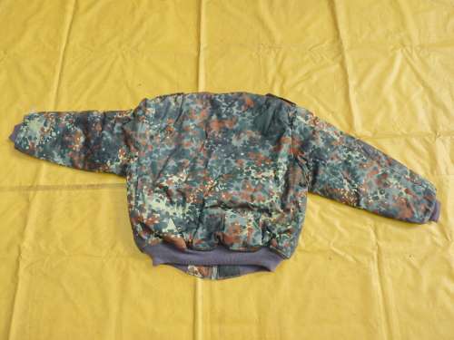German Military Pilot Jacket camo Size S ,new