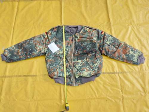 German Military Pilot Jacket camo Size S ,new