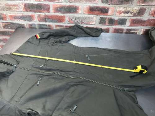 German Military Overall dark green winter-inlet size Gr. 2 160-170 not used