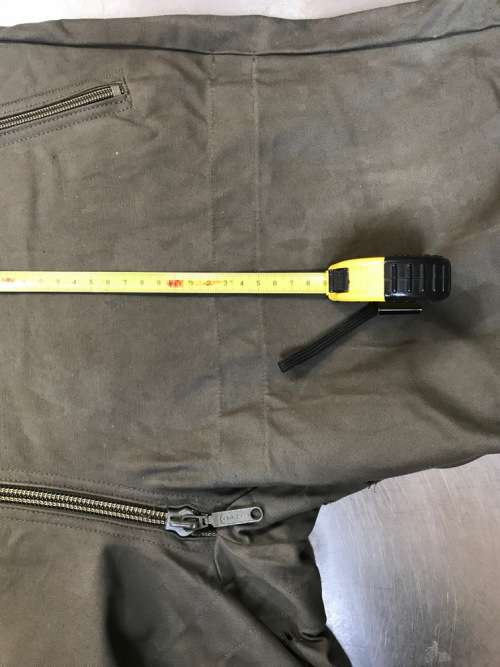 German Military Overall dark green winter-inlet size Gr. 2 160-170 not used