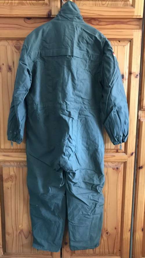 German Military Overall dark green winter-inlet size Gr. 2 160-170 not used