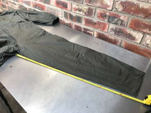 German Military Overall dark green winter-inlet size Gr.11 180-190 , second hand, top