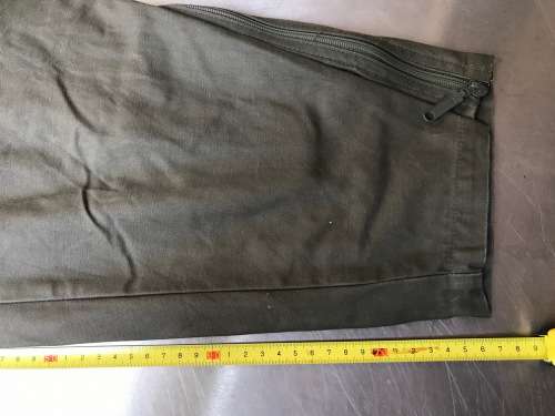 German Military Overall dark green winter-inlet size Gr.11 180-190 , second hand, top