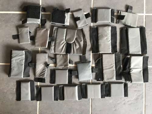 Photo bag inlets Lot 1,  22 pieces  mainly tamrac parts