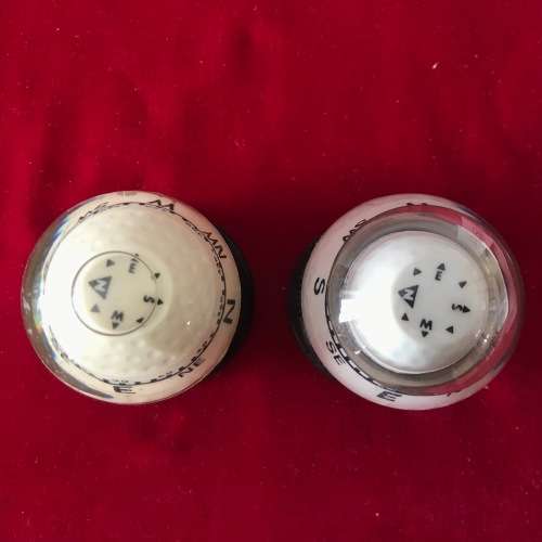 Lufft Kugelkompass 2x, vintage, collectors item