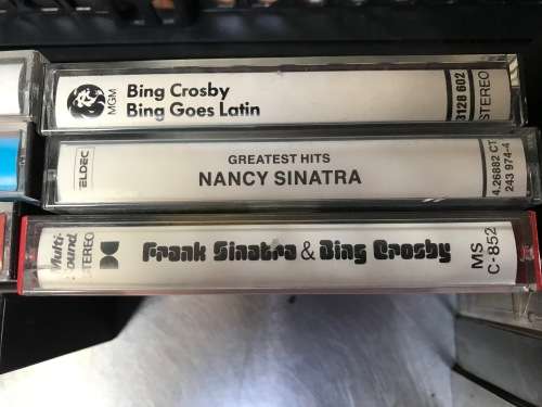 Vintage music tapes 96 tapes , collectors item, mixed music ,tape