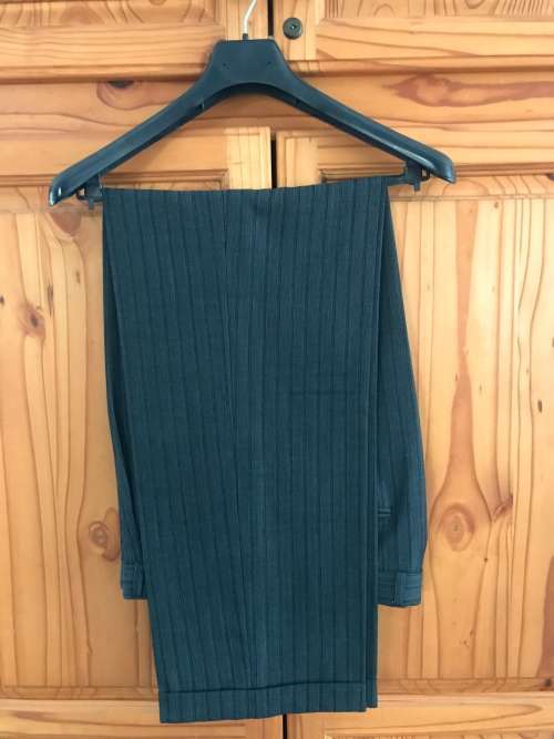 Roy Robson Men`s suit anthrazit jacket and trousers combo Made in West Germany size 50/52 + tie