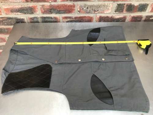 Shotgun Shooting vest , size 38 , grey, green, vintage,