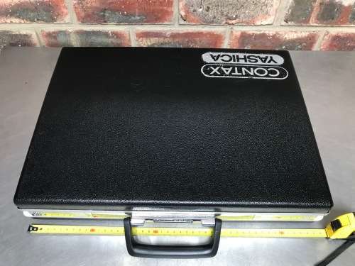 Vintage Samsonite Classic Black Hard Shell Slim Brief Case with Combo Lock, from 70/80ties Germany