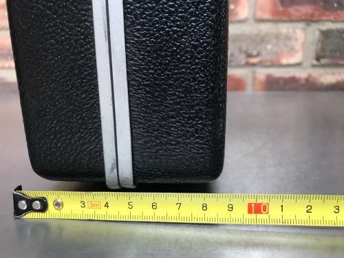 Vintage Samsonite Classic Black Hard Shell Slim Brief Case with Combo Lock, from 70/80ties Germany