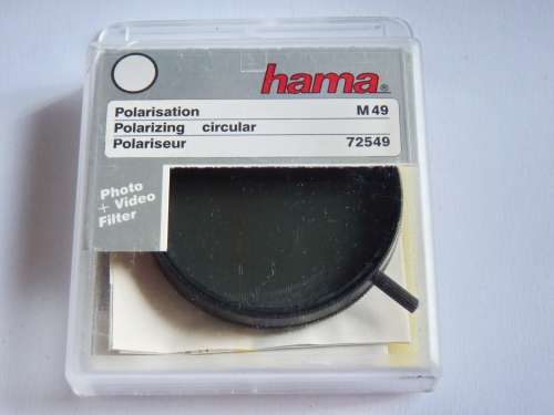 Hama 49mm Pol Circular,49mm Filter Thread,Polarizing Filter, polarized