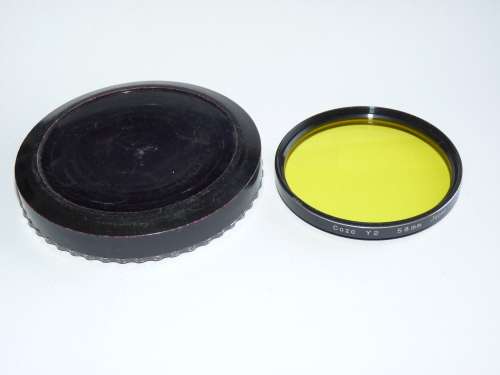 Cozo 58mm Yellow Filter Y2 Japan, 58mm Filter Thread,