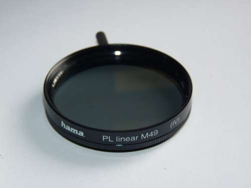 Hama Pol linear 49mm ,49mm Filter Thread,Polarizing Filter, polarized