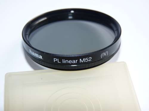 Hama Pol linear 52mm ,52mm Filter Thread,Polarizing Filter, polarized
