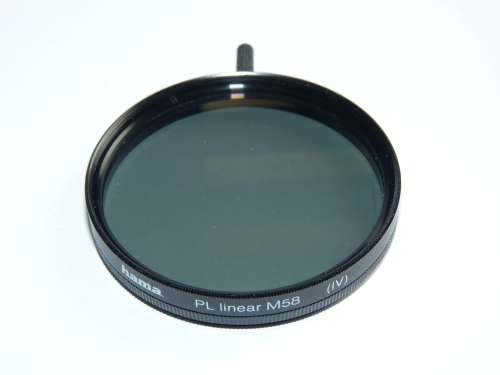 Hama Pol linear 58mm ,58mm Filter Thread,Polarizing Filter, polarized