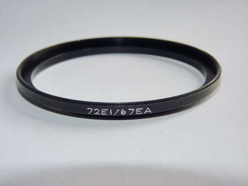 BW Metal Adapter Ring F 72mm - L 67mm, B+W, Filter 72mm to Lens 67mm