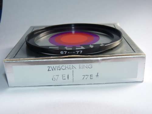 BW Metal Adapter Ring F 77mm - L 67mm, B+W, Filter 77mm to Lens 67mm Offer valid until 15.6.25