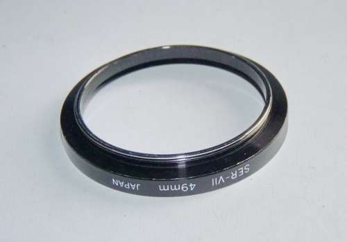 Metal Adapter Ring Serie 7 to 49mm, Filter Serie 7 to Lens 49mm, Serie VII,