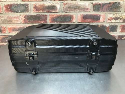 Hakuba Video Camera Case (hard shell) black 18cmx32cmx47cm ,  preowned , weight empty 2.4kg,