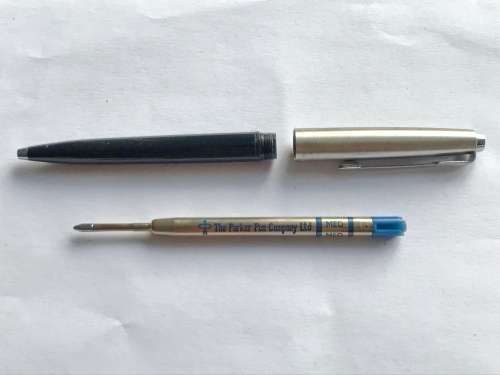 Vintage Parker made in England, blue ink,rare,old, LOT 1 ,VINTAGE COLLECTORS ITEM