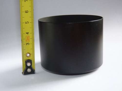 B+W Tele lens hood shade aluminium 52mm, original from Germany