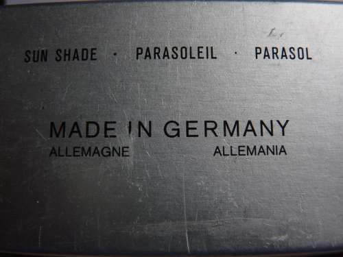 B+W Tele lens hood shade aluminium 52mm, original from Germany