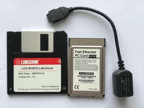 Longshine PCMCIA Fast Ethernet 10-100 CardBus Adapter