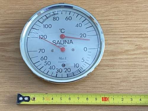 Sauna thermostat polytherm (elica) vintage, collectors item , from Germany
