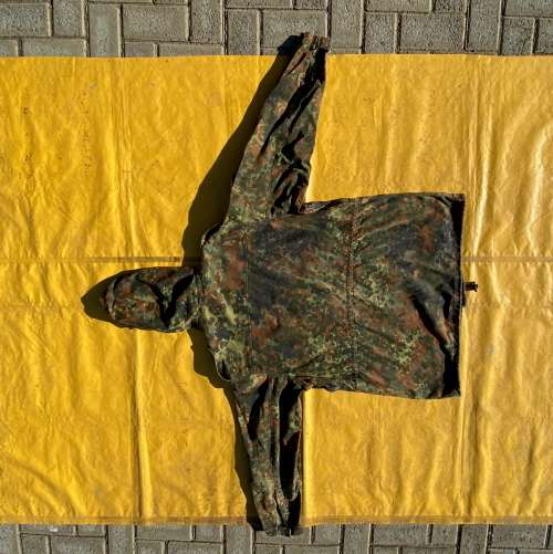 German Military Field Jacket flags size Gr.11  175-185 for hunting