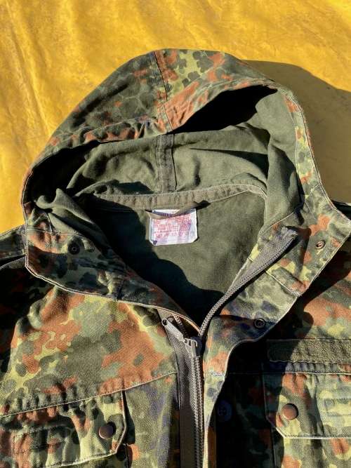 German Military Field Jacket flags size Gr.11  175-185 for hunting