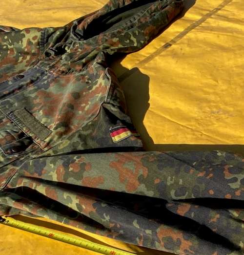 German Military Field Jacket flags size Gr.11  175-185 for hunting