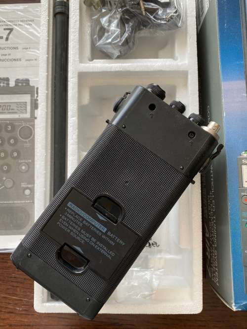 Sony Air 7 original box and instructions, working, incl. Power Adapter, Radio, Air, vintage, 1985