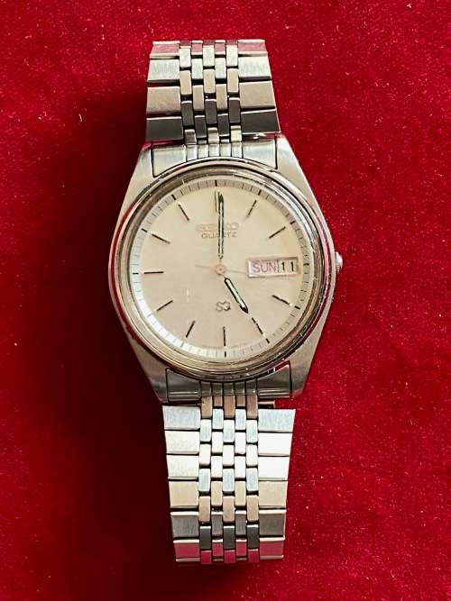 Seiko Quartz Watch 8223-8080 Men`s, vintage, from the 70s/80s, rare, collectors item