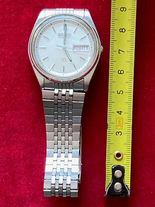 Seiko Quartz Watch 8223-8080 Men`s, vintage, from the 70s/80s, rare, collectors item