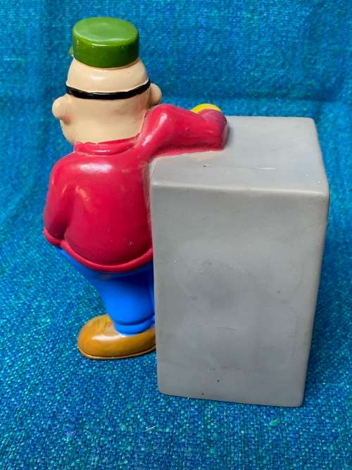 Panzerknacker, Disney, figure, money saving box from the 80s , secondhand, collectors item