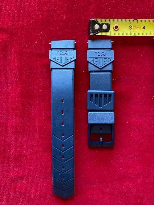Tag Heuer Formula 1, silicon strap blue vintage, rare, collectors item, from 1985
