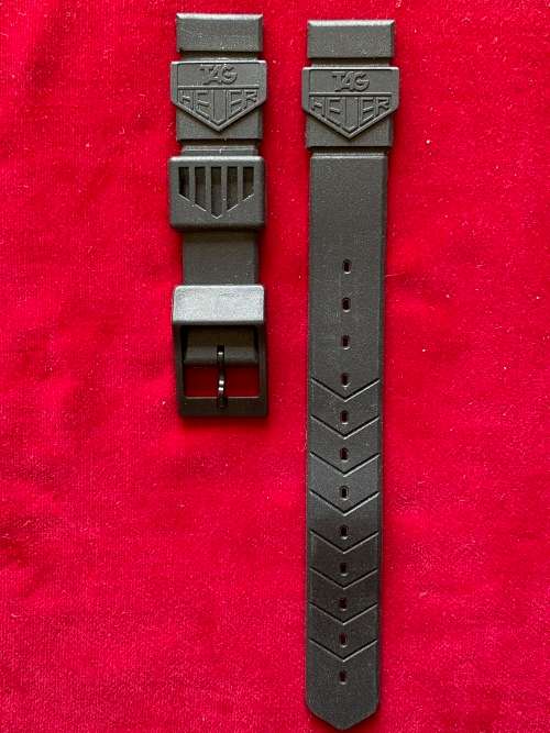 Tag Heuer Formula 1, silicon strap black, vintage, rare, collectors item, from 1985