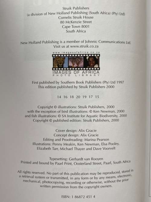 The Wildlife of Southern Africa, A field guide ,Vincent Carruthers, 2000, 310 pages,english