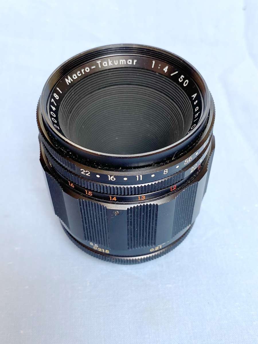 Asahi Pentax Macro Takumar 50mm / 4.0,  M42 screw mount LOT 2