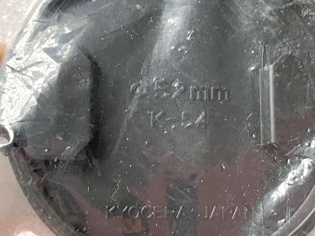 Original Yashica Lens Cap K-54, 52mm, new