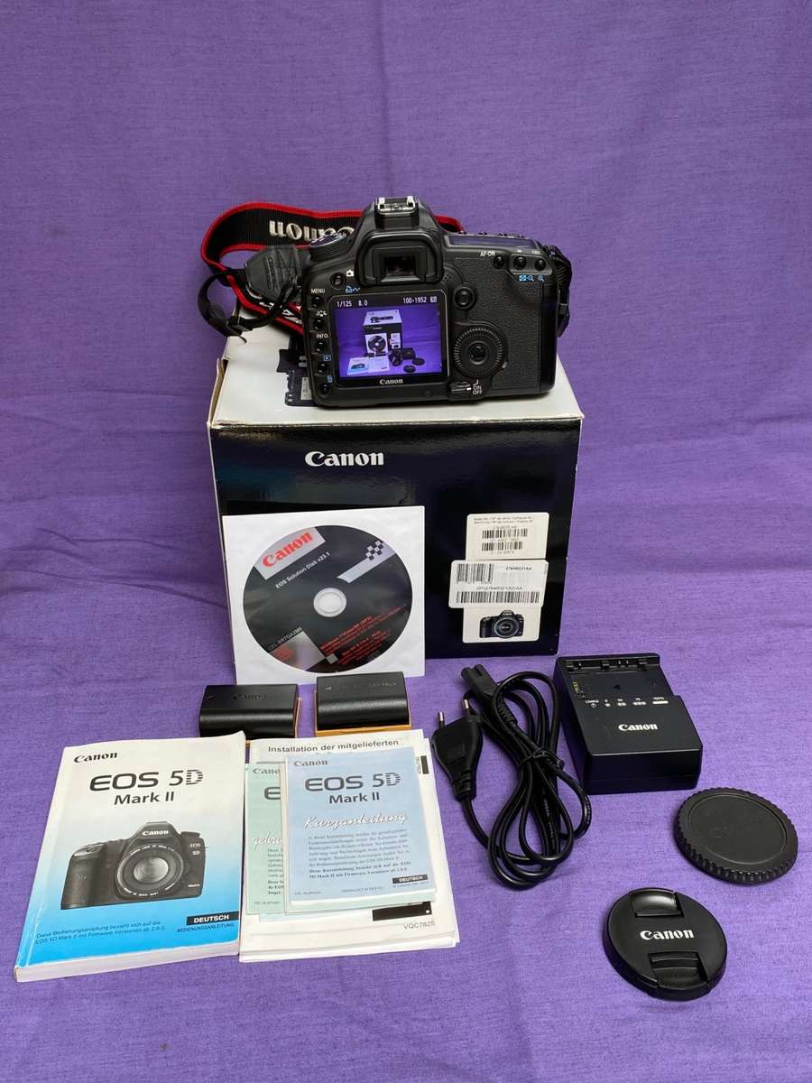 CANON EOS 5D MARK II digital camera (Full Frame) + Canon Lens EF 35-135USM,only 12598 Shutter Counts
