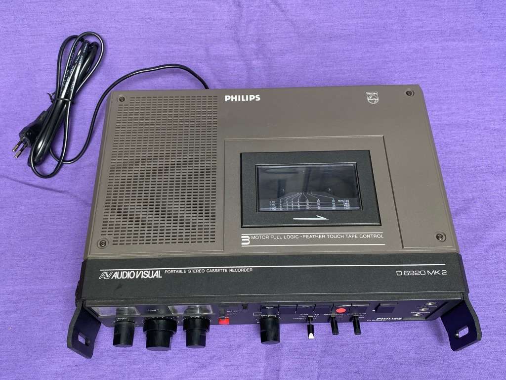 Philips D 6920 MK2 Cassette recorder stereo AV