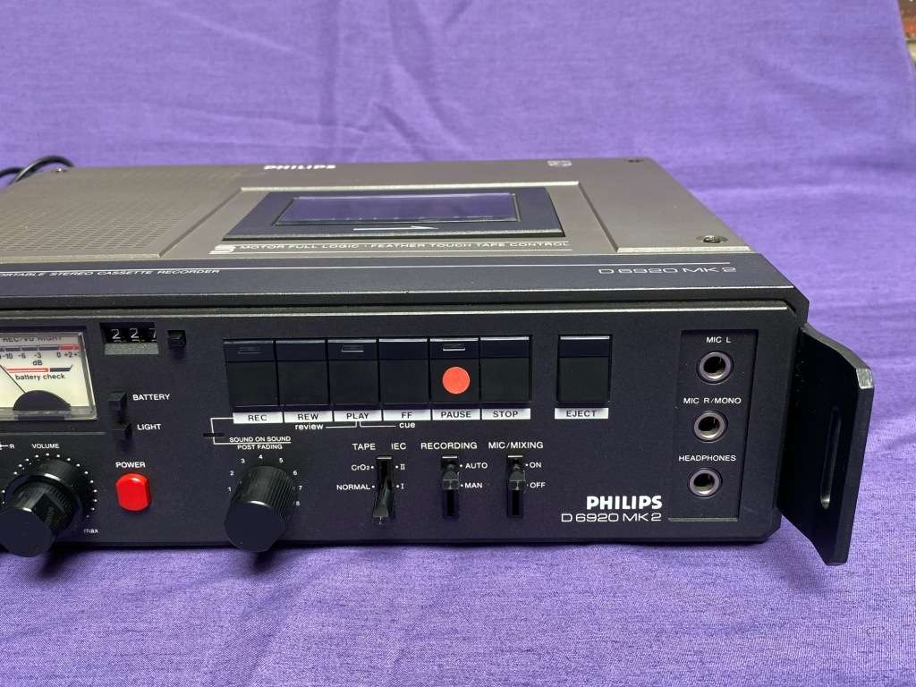 Philips D 6920 MK2 Cassette recorder stereo AV