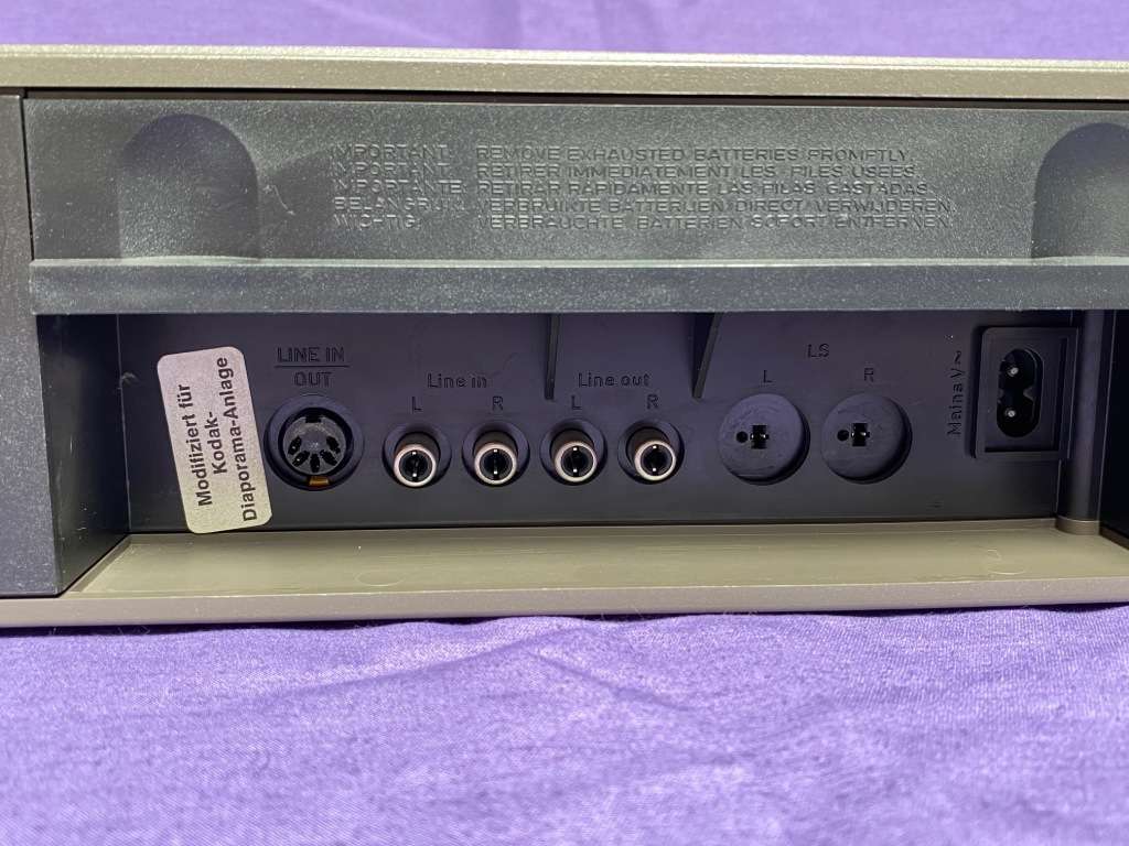 Philips D 6920 MK2 Cassette recorder stereo AV