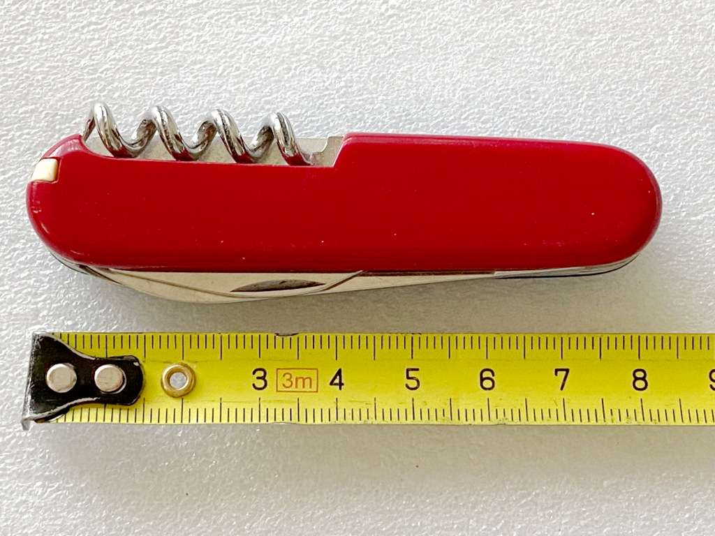 Victorinox Officier Suisse , blue and red cover, vintage pocket knife,Switzerland, collectors item
