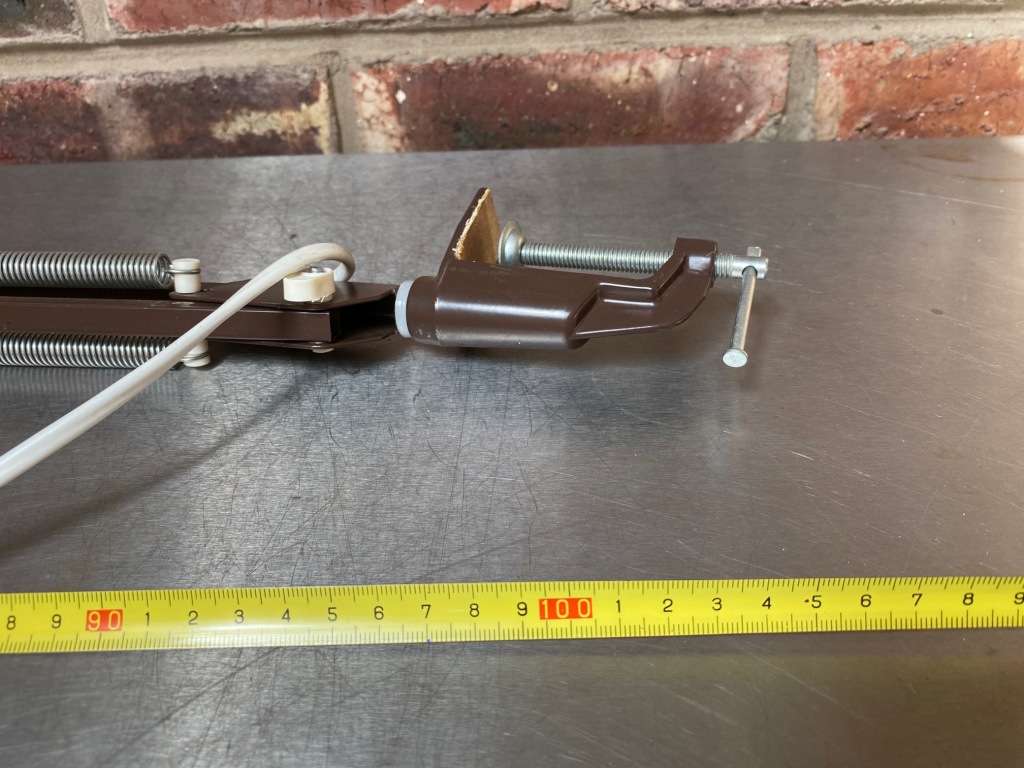 Vintage Retro Office desk lamp, from the 60s / 70s, collectors item, is working, colour is brown