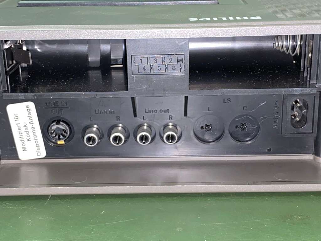 Philips D 6920 MK2 Cassette recorder stereo AV